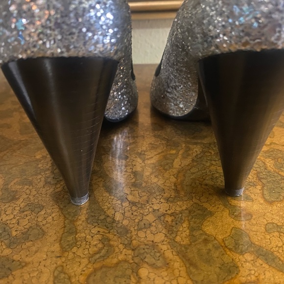 Jessica Bennett large glitter heels size 8 - Picture 6 of 7